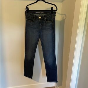 American Eagle Outfitters Women's Midnight Blue Skinny Jeans